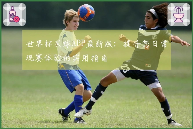 世界杯买球APP最新版：提升您日常观赛体验的实用指南